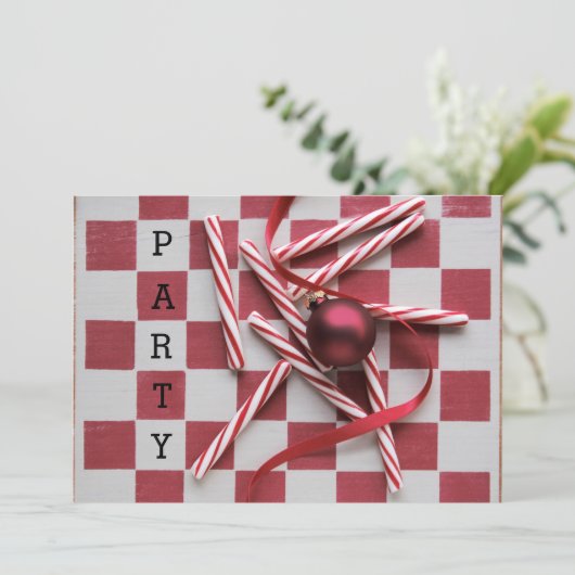 kerstfeest op karton kaart (Staand voorkant)