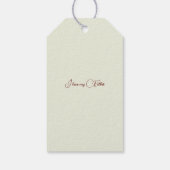  kerstfeest op maat cadeaulabel (Achterkant)