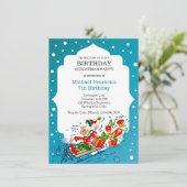 Kerstfeest op zondag Kind Kaart (Staand voorkant)