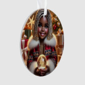 kerstfeest ornament (voorkant)