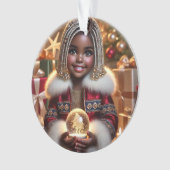 kerstfeest ornament (voorkant)