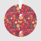 kerstfeest ornament (voorkant)