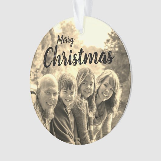 Kerstfeest Ornament (voorkant)