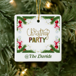 kerstfeest Ornament