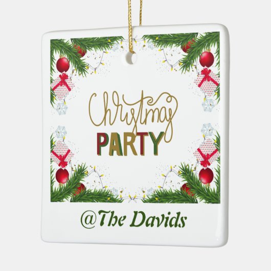  kerstfeest Ornament (Links)