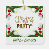 kerstfeest Ornament (Voorkant)