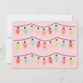 Kerstfeest Pajama Kaart (Achterkant)