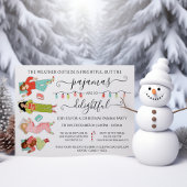 Kerstfeest Pajama Kaart
