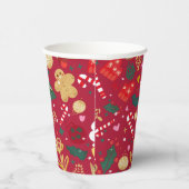 kerstfeest papieren bekers (Rechts)