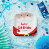 kerstfeest papieren bordje (Feest)