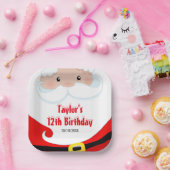 kerstfeest papieren bordje (Feest)