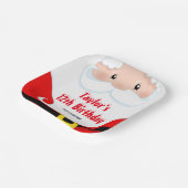 kerstfeest papieren bordje (Gebogen)