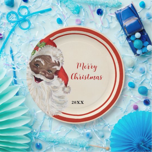  kerstfeest papieren bordje (Feest)