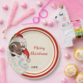  kerstfeest papieren bordje (Feest)