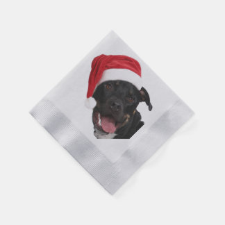 KERSTFEEST PAPieren servetten MET EIGEN FOTO