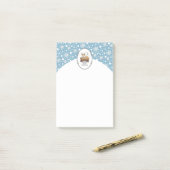 kerstfeest Pembroke Welsh Corgi (red1) Fun Post-it® Notes (Op bureau)