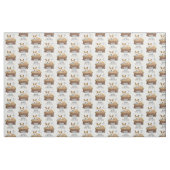 kerstfeest Pembroke Welsh Corgi (red1) Fun Stof (Fat Quarter)