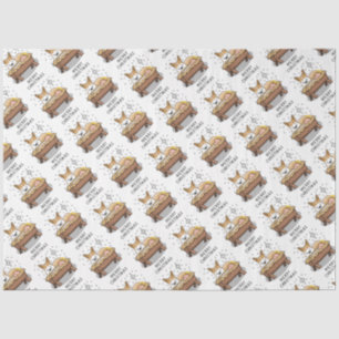 kerstfeest Pembroke Welsh Corgi (red1) Fun Tissuepapier