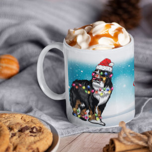Kerstfeest Pet Kerst Sint-Bernard Lover Koffiemok