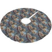 Kerstfeest Poodelhond Kerstboom Rok (Gekanteld)