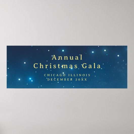 Kerstfeest Poster (Voorkant)