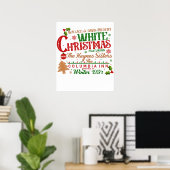kerstfeest poster (Thuiskantoor)