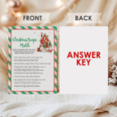 Kerstfeest Recept Match Game Feestdagenkaart
