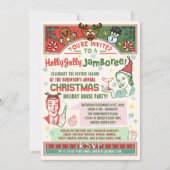 Kerstfeest Retro Mideeuw Winter Xmas Humor Kaart (Voorkant)