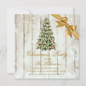 kerstfeest | Robuust en goudlint Kaart (Voorkant)