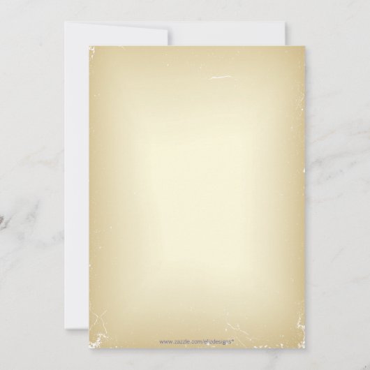 Kerstfeest rode ballen uitnodiging (Achterkant)