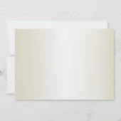 Kerstfeest Rode Witte Bloemen Feestdagen Elegant Kaart (Achterkant)