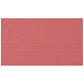 Kerstfeest Roodfeestdag Snowflake Elegant Patroon Tafelkleed (Voorkant (Horizontaal))