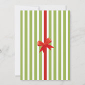 Kerstfeest Santa Gingerbread Sneeuwman Plezier Kaart (Achterkant)