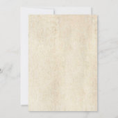 Kerstfeest Santa Sleigh uitnodiging (Achterkant)