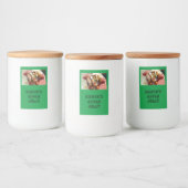 kerstfeest santas homemade appel jelly gift voedselcontainer etiket (Flessen)