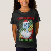 KERSTFEEST SAURUS T-SHIRT (Voorkant)