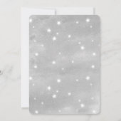 Kerstfeest Schattige Sinterklaas en herten Kaart (Achterkant)