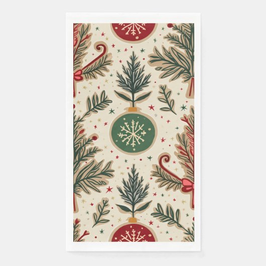 Kerstfeest servet (Voorkant)