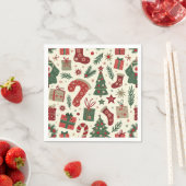 Kerstfeest servet (Insitu)