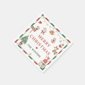 kerstfeest servet (Hoek)