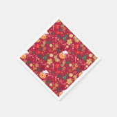 kerstfeest servet (Hoek)