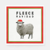 kerstfeest servet (Voorkant)