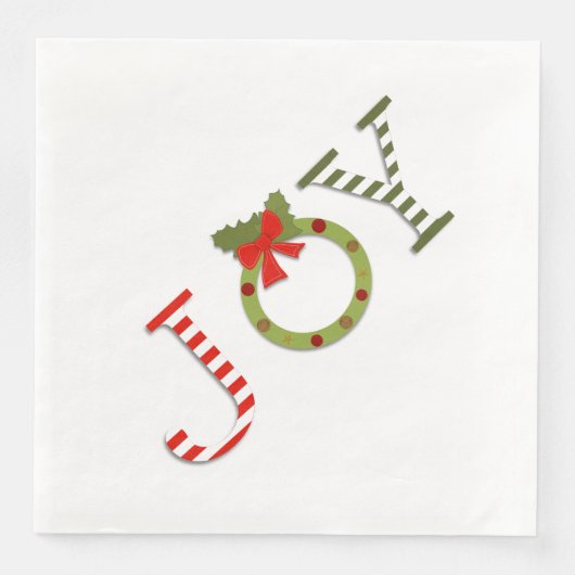 Kerstfeest Servet (Voorkant)