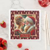 Kerstfeest Servetten Rood Goud Groen Sinterklaas (Insitu)