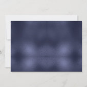 Kerstfeest Shiny Blue Ribbon Tree Sparkle Kaart (Achterkant)