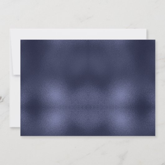 Kerstfeest Shiny Blue Ribbon Tree Sparkle Kaart (Achterkant)