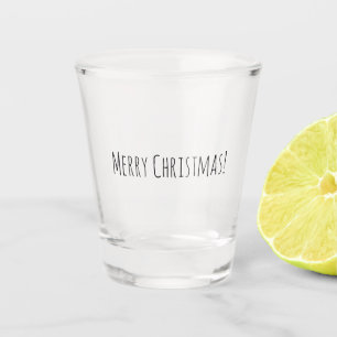 Kerstfeest Shot Glass Glas