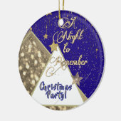 Kerstfeest Sieraad Keramisch Ornament (Links)