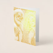 Kerstfeest Sint Folie Kaarten (Voorkant)