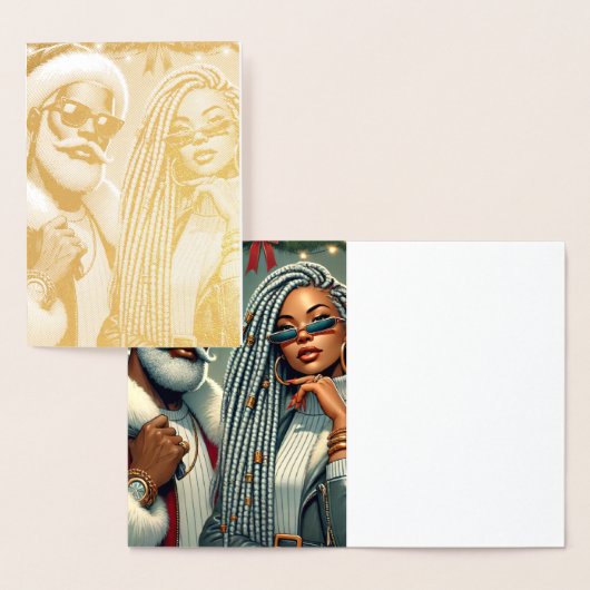 Kerstfeest Sint Folie Kaarten (Display)